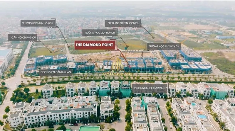 Hình ảnh dự án The Diamond Point nằm tại đường Nguyễn Lam (ô đất TT3 - C14), phường Phúc Đồng, quận Long Biên, thành phố Hà Nội