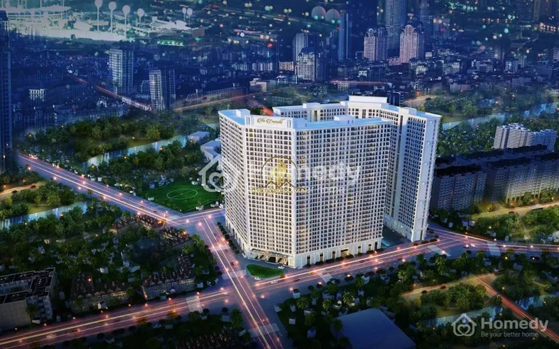 Hình ảnh dự án The Emerald phổ biến nhất tọa lạc tại khu đất CT08 Mỹ Đình, khu đô thị Mỹ Đình – Sông Đà, phường Mỹ Đình 1, quận Nam Từ Liêm, Hà Nộ