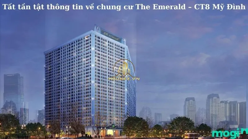 Hình ảnh dự án The Emerald phổ biến nhất tọa lạc tại khu đất CT08 Mỹ Đình, khu đô thị Mỹ Đình – Sông Đà, phường Mỹ Đình 1, quận Nam Từ Liêm, Hà Nộ