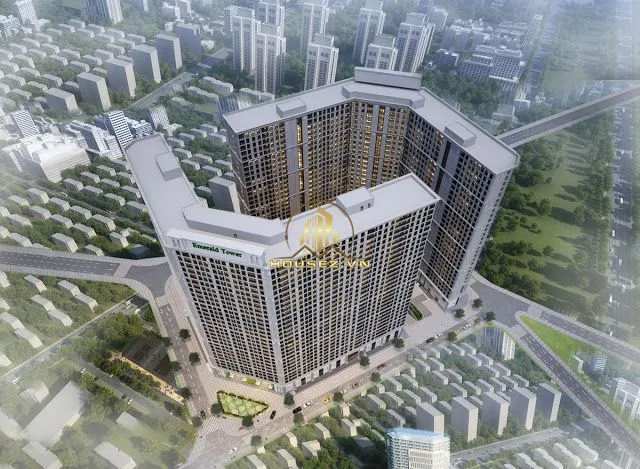 Hình ảnh dự án The Emerald phổ biến nhất tọa lạc tại khu đất CT08 Mỹ Đình, khu đô thị Mỹ Đình – Sông Đà, phường Mỹ Đình 1, quận Nam Từ Liêm, Hà Nộ