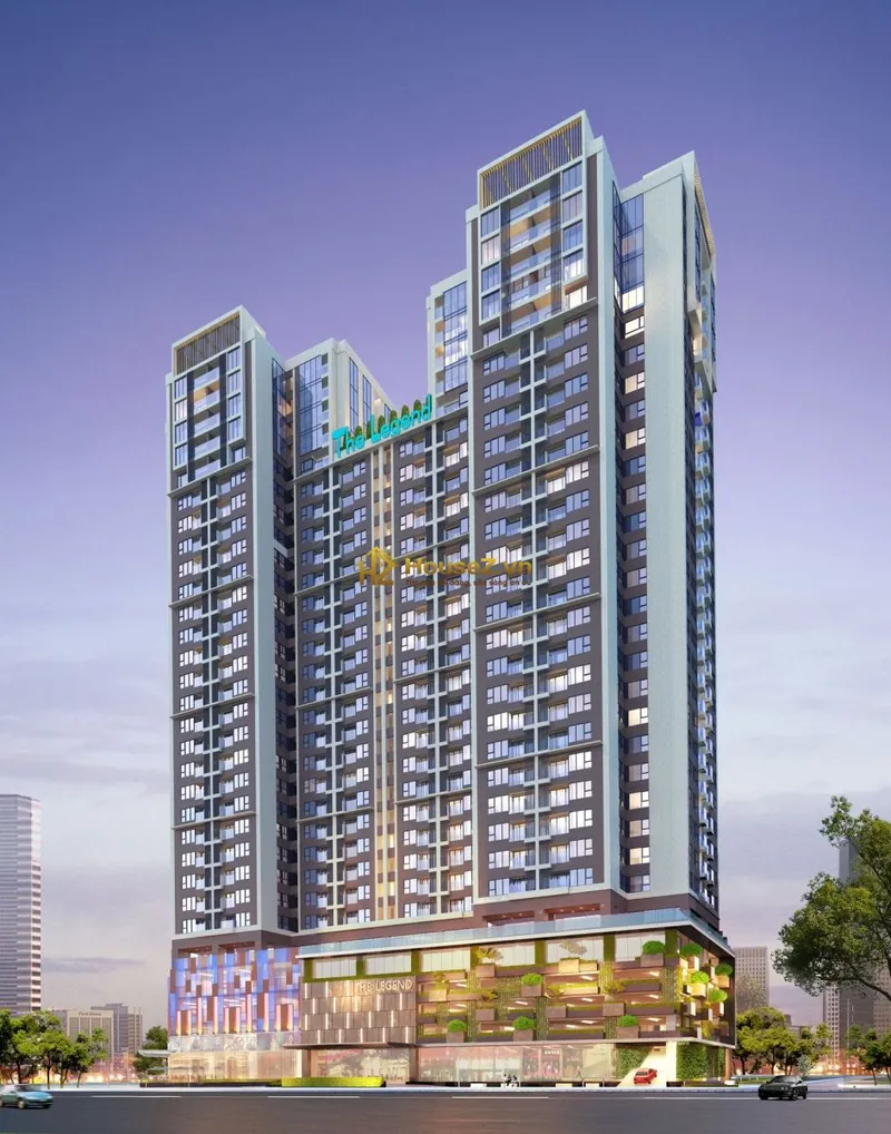 Hình ảnh dự án The Legend Tower 109 Nguyễn Tuân