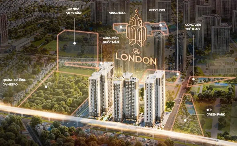 Hình ảnh dự án The London - Vinhomes Ocean Park