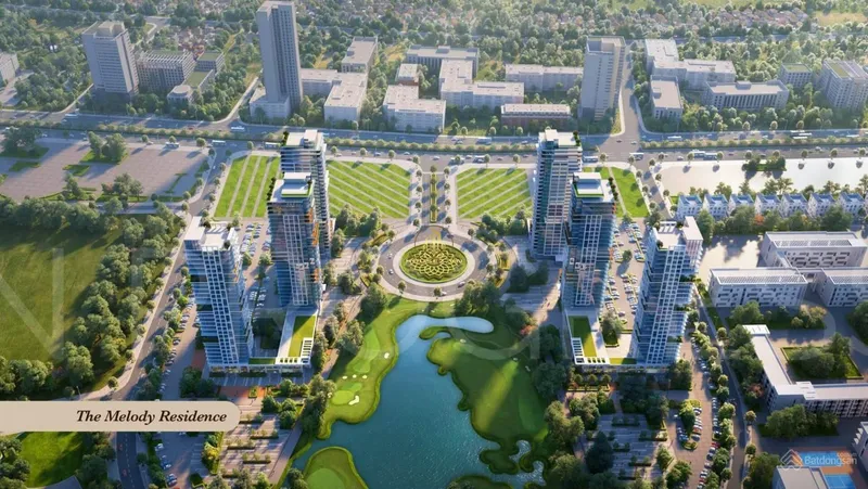 Hình ảnh dự án The Melody Residence Ciputra
