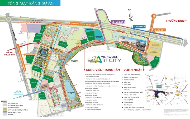 Hình ảnh dự án The Miami - Vinhomes Smart City Tây Mỗ
