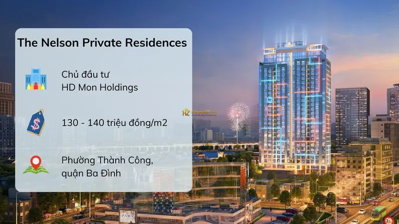 Hình ảnh dự án The Nelson Private Residences