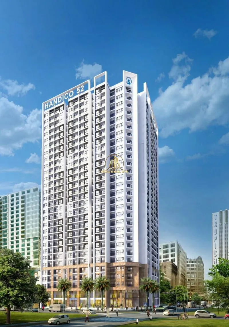 Hình ảnh dự án The Park Home nằm tại lô đất N02-D12 Khu đô thị mới Cầu Giấy, ngay ngã tư giao giữa đường Thành Thái, Trần Thái Tông và Duy Tân, thuộc phường Dịch Vọng, quận Cầu Giấy, Hà Nội