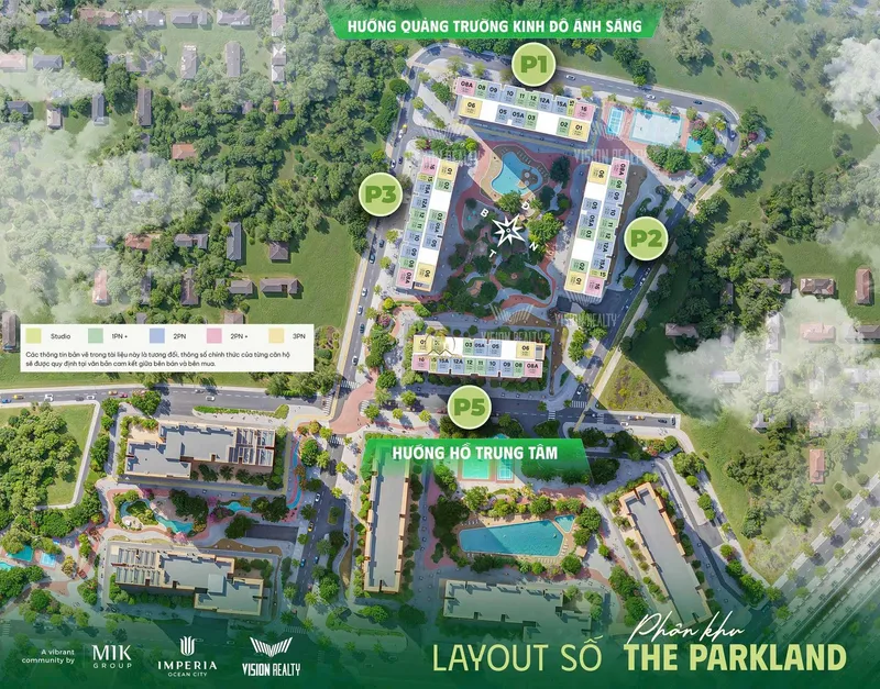 Hình ảnh dự án The Parkland - Imperia Ocean City