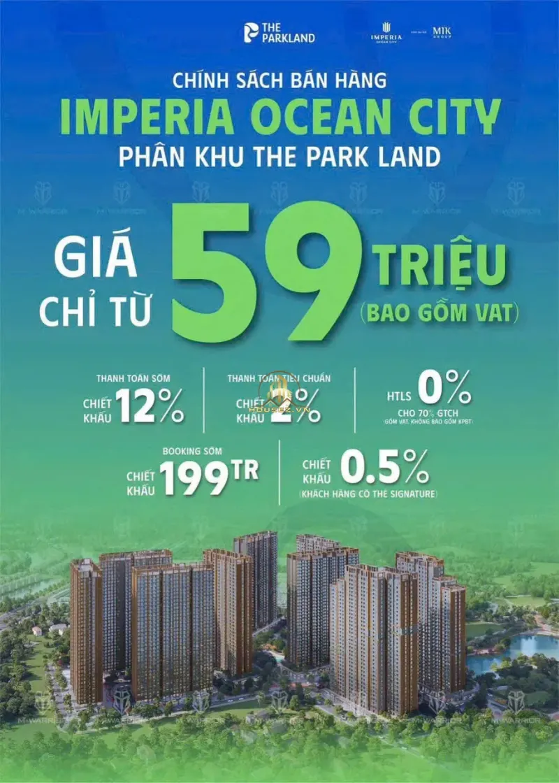 Hình ảnh dự án The Parkland - Imperia Ocean City
