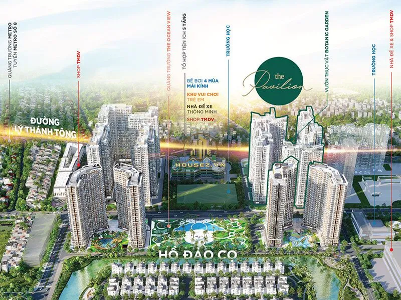 Hình ảnh dự án The Pavilion - Vinhomes Ocean Park
