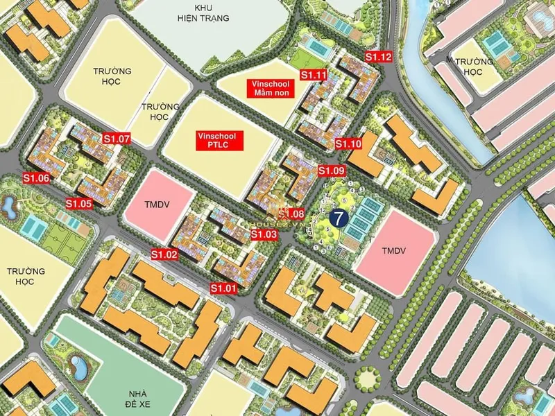 Hình ảnh dự án The Sapphire 1 - Vinhomes Ocean Park