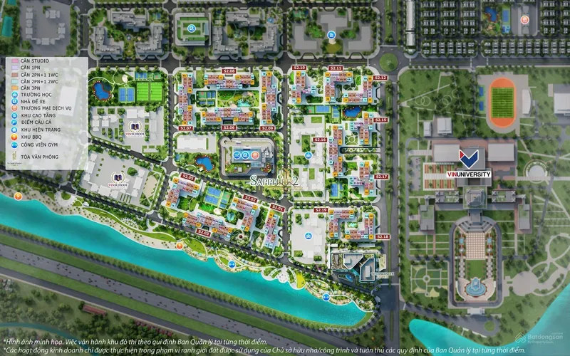 Hình ảnh dự án The Sapphire 2 - Vinhomes Ocean Park