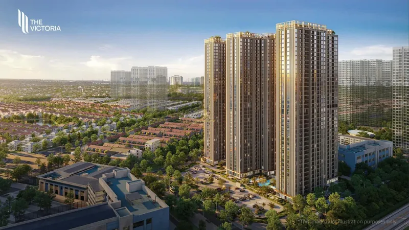 Hình ảnh dự án The Victoria - Vinhomes Smart City