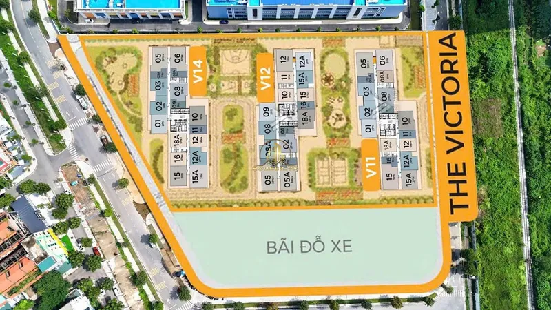 Hình ảnh dự án The Victoria - Vinhomes Smart City
