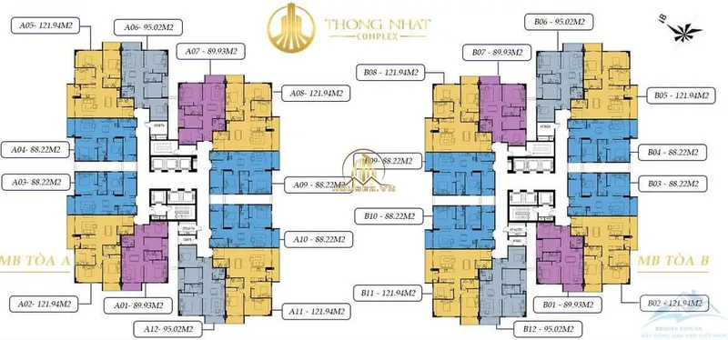 Hình ảnh dự án Thống Nhất Complex