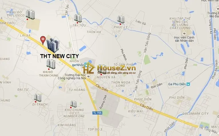 Hình ảnh dự án THT New City