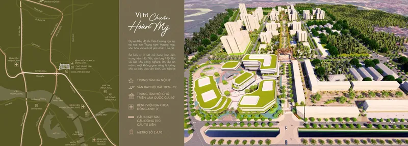 Hình ảnh dự án Tiên Dương Park City