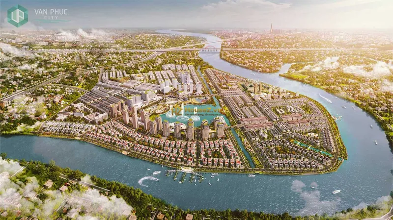 Hình ảnh dự án Tiểu khu đô thị mới Vạn Phúc