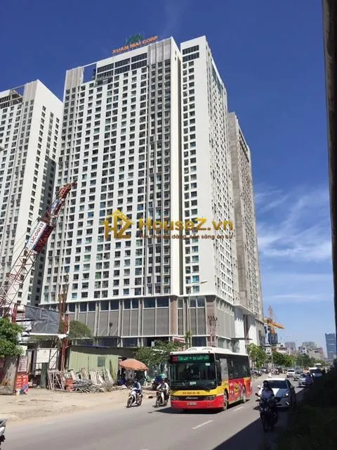 Hình ảnh dự án Tòa Eco Spring thuộc tổ hợp Eco-Green City nằm tại lô CT4 và CT9 Khu đô thị mới Tây Nam Kim Giang, mặt đường Nguyễn Xiển (Vành đai 3), xã Tân Triều, huyện Thanh Trì, Hà Nội