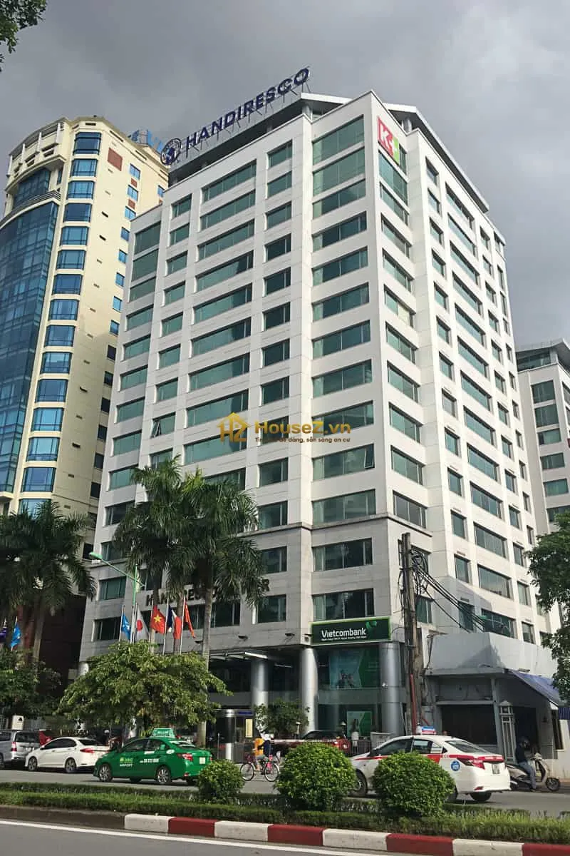 Hình ảnh dự án Tòa nhà Handi Resco Tower nằm tại số 521 phố Kim Mã, phường Giảng Võ (trước đây thuộc phường Ngọc Khánh), quận Ba Đình, Hà Nội