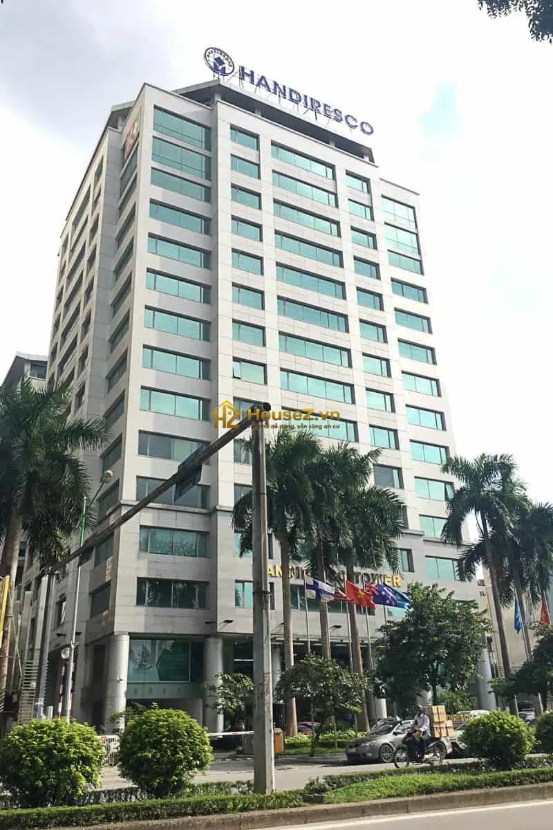 Hình ảnh dự án Tòa nhà Handi Resco Tower nằm tại số 521 phố Kim Mã, phường Giảng Võ (trước đây thuộc phường Ngọc Khánh), quận Ba Đình, Hà Nội