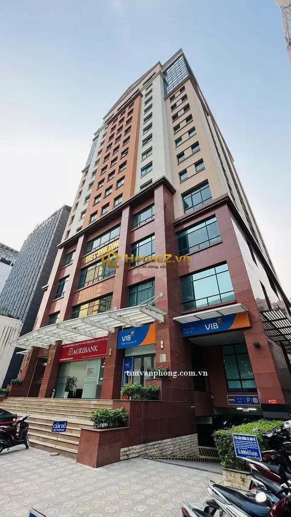 Hình ảnh dự án Tòa nhà HAREC Building nằm tại số 4A Láng Hạ, quận Ba Đình (giáp ranh quận Đống Đa), thành phố Hà Nội