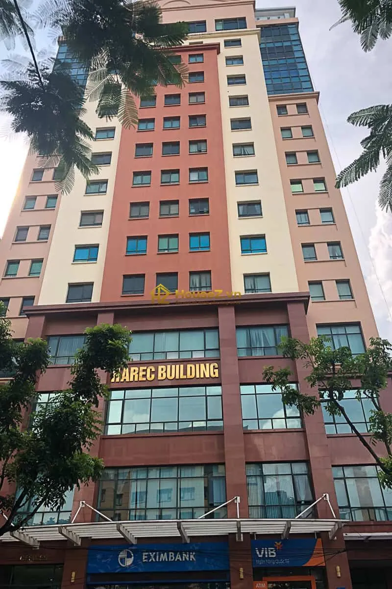 Hình ảnh dự án Tòa nhà HAREC Building nằm tại số 4A Láng Hạ, quận Ba Đình (giáp ranh quận Đống Đa), thành phố Hà Nội