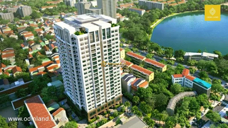 Hình ảnh dự án Tòa nhà Platinum Residences nằm tại số 6 Nguyễn Công Hoan, phường Ngọc Khánh, quận Ba Đình, Hà Nội