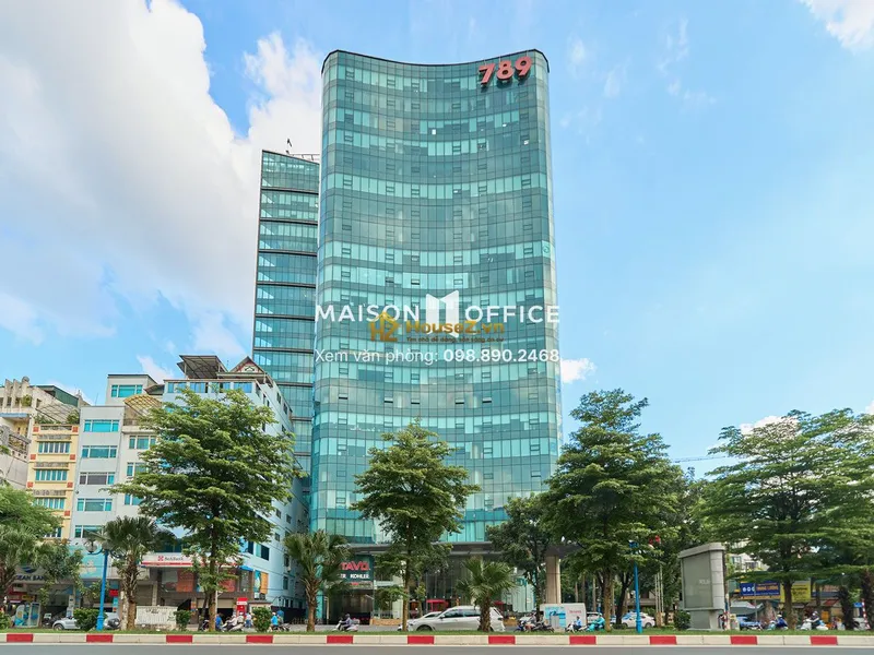 Hình ảnh dự án Tòa nhà văn phòng Công ty 789 (còn gọi là 789 Tower hay 789 Office Building) tọa lạc tại số 147 đường Hoàng Quốc Việt, Phường Nghĩa Đô, Quận Cầu Giấy, Hà Nội