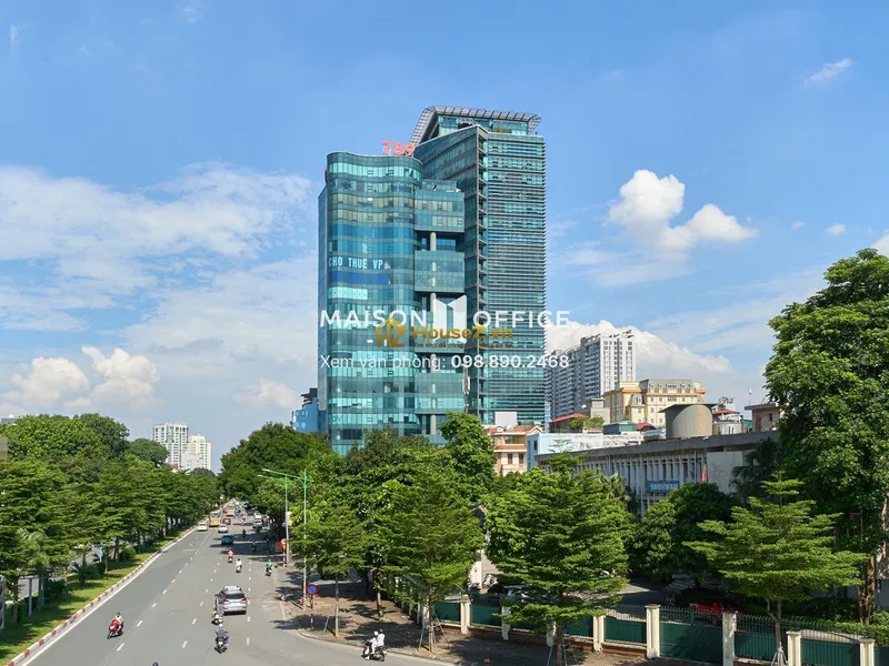 Hình ảnh dự án Tòa nhà văn phòng Công ty 789 (còn gọi là 789 Tower hay 789 Office Building) tọa lạc tại số 147 đường Hoàng Quốc Việt, Phường Nghĩa Đô, Quận Cầu Giấy, Hà Nội