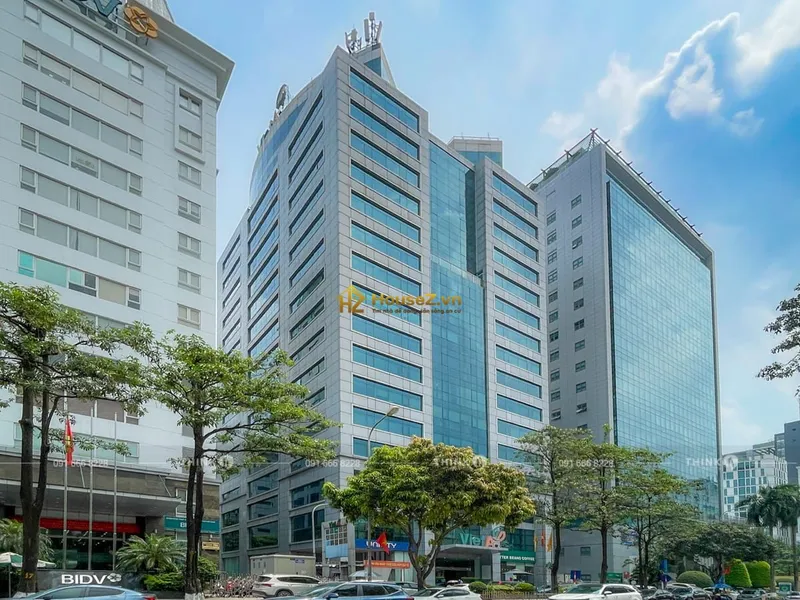 Hình ảnh dự án Tòa nhà Việt Á Tower nằm tại số 9 phố Duy Tân, phường Dịch Vọng Hậu, quận Cầu Giấy, Hà Nội