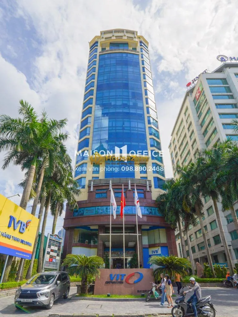 Hình ảnh dự án Tòa nhà VIT Tower nằm tại số 519 phố Kim Mã, phường Ngọc Khánh, quận Ba Đình, thành phố Hà Nội.