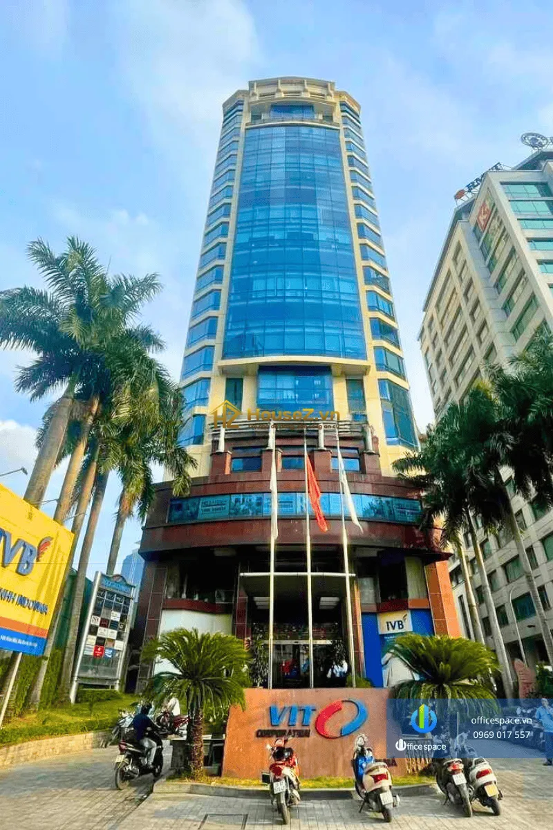 Hình ảnh dự án Tòa nhà VIT Tower nằm tại số 519 phố Kim Mã, phường Ngọc Khánh, quận Ba Đình, thành phố Hà Nội.
