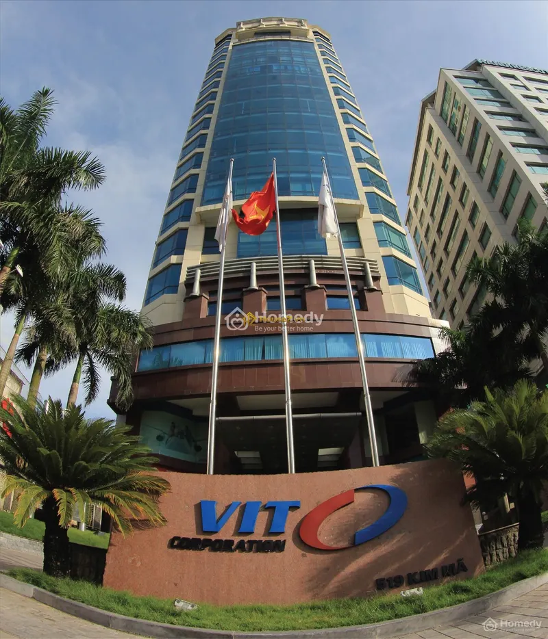 Hình ảnh dự án Tòa nhà VIT Tower nằm tại số 519 phố Kim Mã, phường Ngọc Khánh, quận Ba Đình, thành phố Hà Nội.