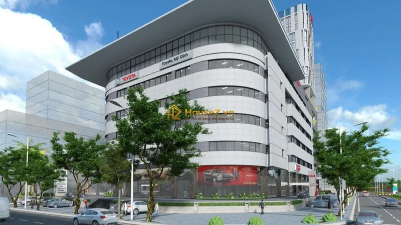 Hình ảnh dự án Toyota Mỹ Đình