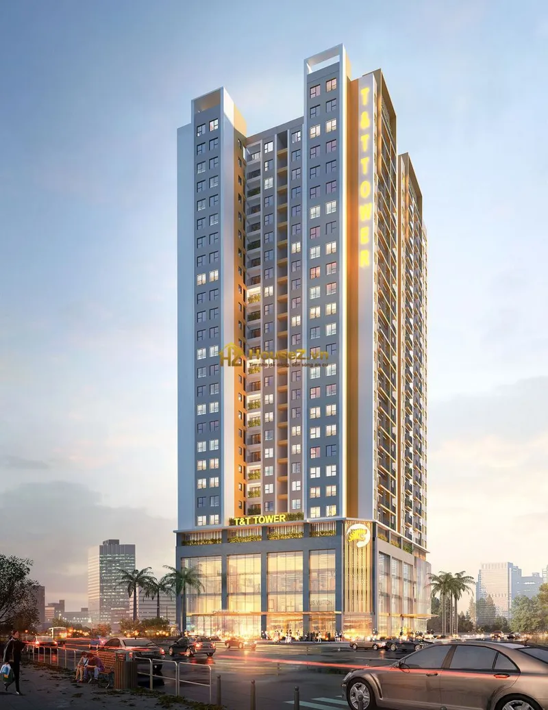 Hình ảnh dự án T&T Tower (hay còn gọi là T&T DC Complex) nằm tại số 120 phố Định Công, phường Định Công, quận Hoàng Mai, thành phố Hà Nội