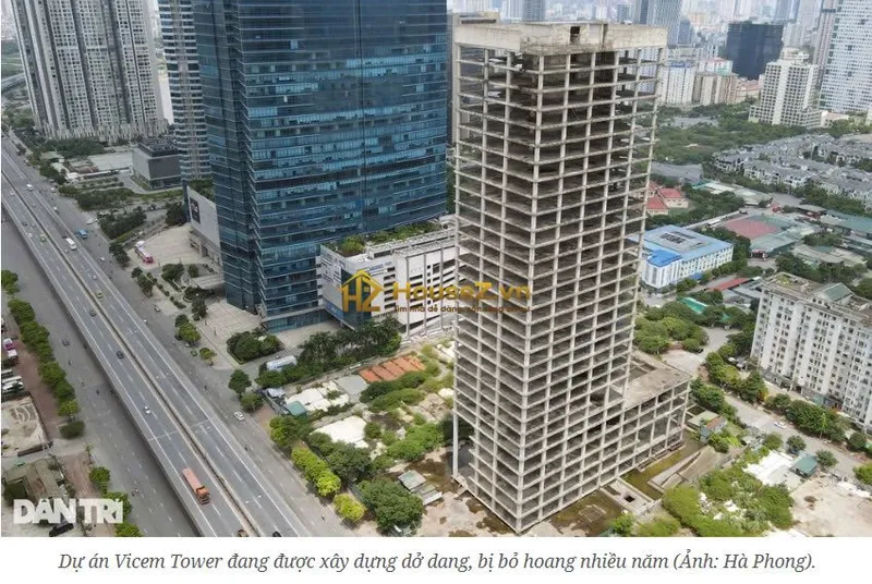 Hình ảnh dự án Vicem Tower