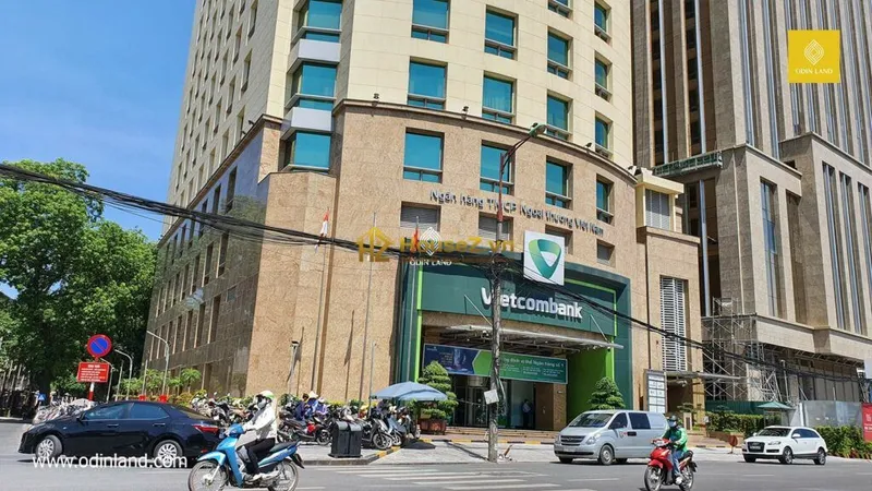 Hình ảnh dự án Vietcombank Tower Số 198 Trần Quang Khải, quận Hoàn Kiếm, Hà Nội