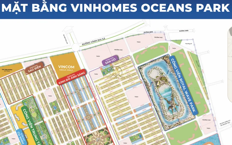 Hình ảnh dự án Vinhomes Ocean Park 2
