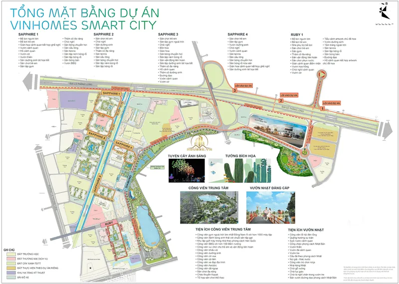 Hình ảnh dự án Vinhomes Smart City