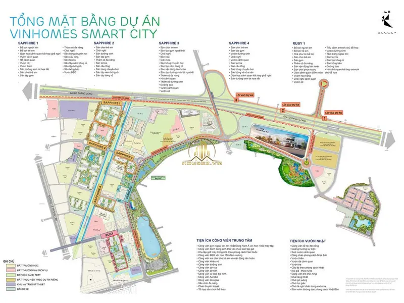 Hình ảnh dự án Vinhomes Smart City
