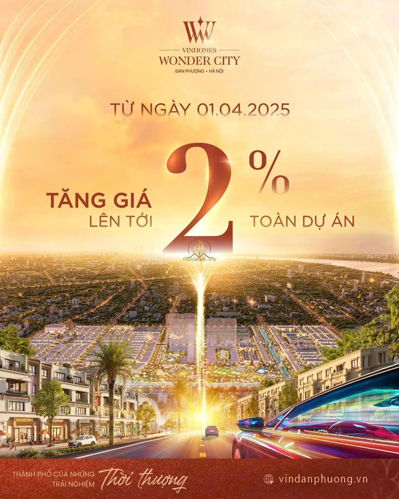 Hình ảnh dự án Vinhomes Wonder City