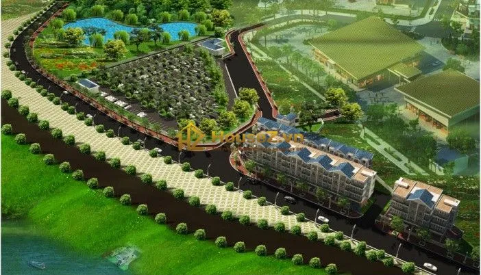 Hình ảnh dự án Vỹ Yến Riverside nằm trên đường Nam Đuống, phường Thượng Thanh, quận Long Biên, thành phố Hà Nội