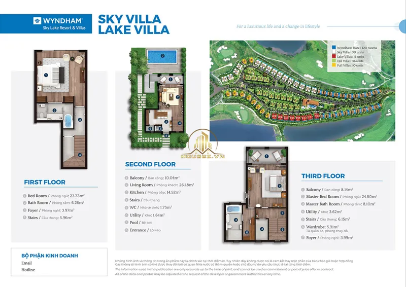Hình ảnh dự án Wyndham Sky Lake Resort & Villas