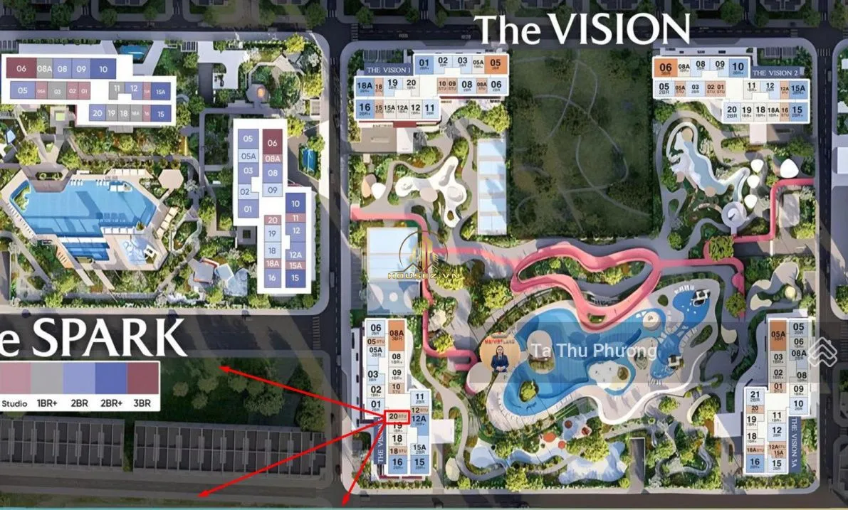💎 Studio Masteri The Vision Ocean Park 3 – Giá Gốc Sau Cắt Lỗ Chỉ 1,780 Tỷ