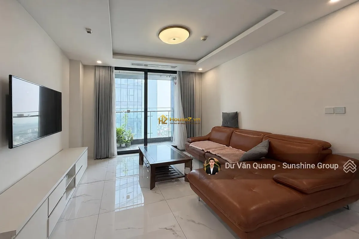 Bán căn hộ 3 phòng ngủ, 104,1 m², Sunshine City – View sông Hồng tầng 2x, giá 11,5 tỷ (full đồ)