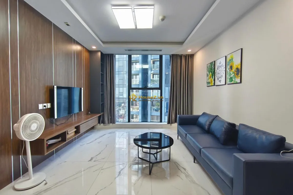 Căn góc Sunshine City 98,8 m² hướng Nam mát mẻ, thiết kế vuông vắn