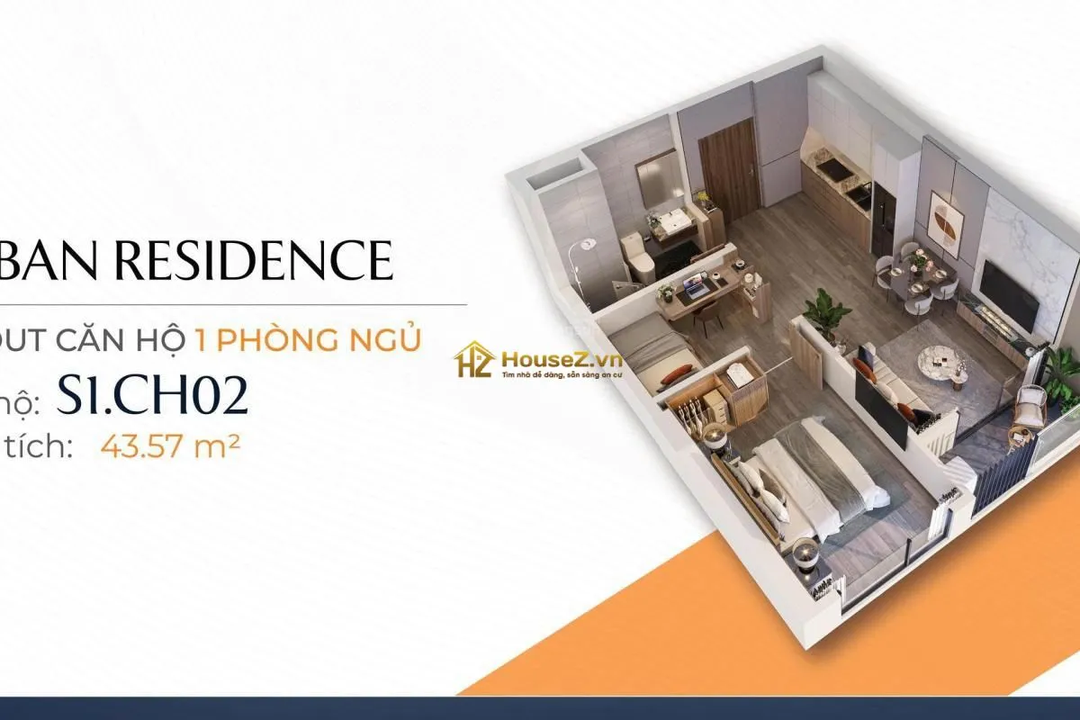 💰🔥 CHÍNH CHỦ BÁN CĂN 2PN – 43,8M² – HƯỚNG NAM – CHỈ 3,4 TỶ 🔥