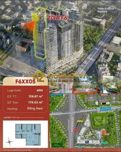 🚀CĂN HỘ 4PN SUN FELIZA SUITES – KHÔNG GIAN LỚN, CHUẨN SỐNG 6 SAO GIỮA CẦU GIẤY 🔥
