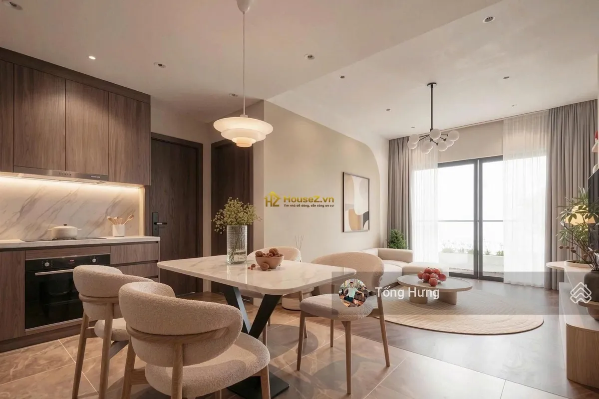 ✨ 2PN – 2WC | 63,5M² | KÍNH CONG SANG TRỌNG | NHÀ MỚI NHẬN BÀN GIAO – LUMIÈRE EVERGREEN A2 ✨