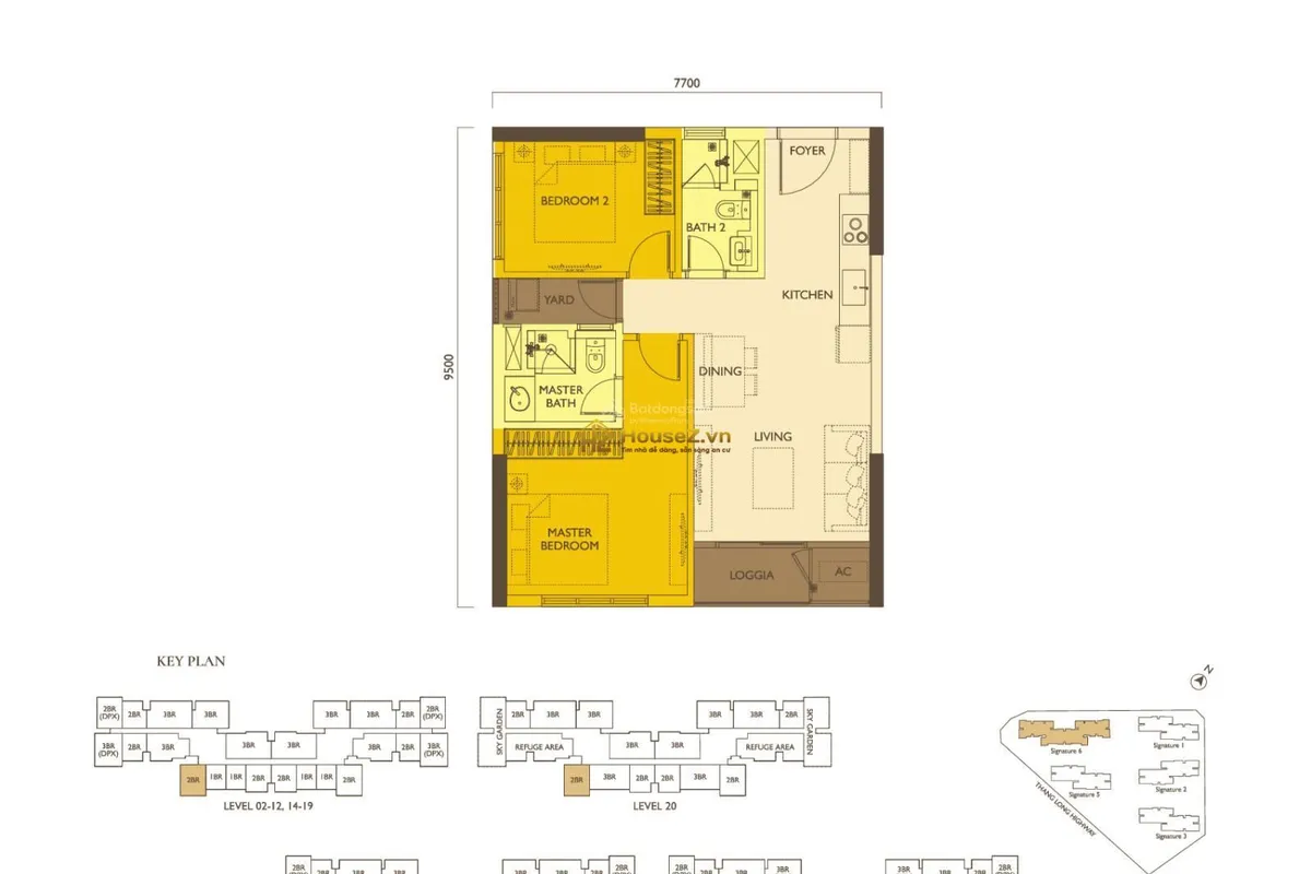 💥🚨 Căn góc 62,2m² 2PN 2WC, giá chỉ 4,65 tỷ, chủ nhà thiện chí bán nhanh